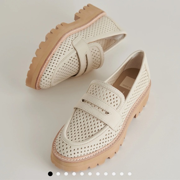 Dolce Vita Shoes - Dolce Vita Malila Loafers Ivory Nubuck